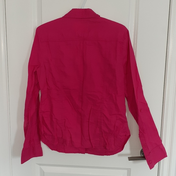Long sleeve blouse, Aeropostale, XL, pink - Picture 3 of 4